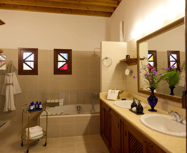 Palazzo Navarone Villa Rhodes Bathroom Facilities